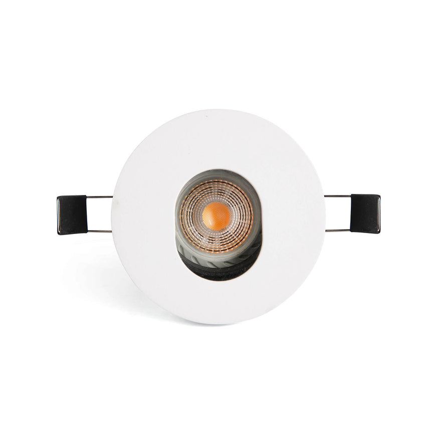Downlight empotrable de techo Faro Niva GU10 LED blanco IP20 43427