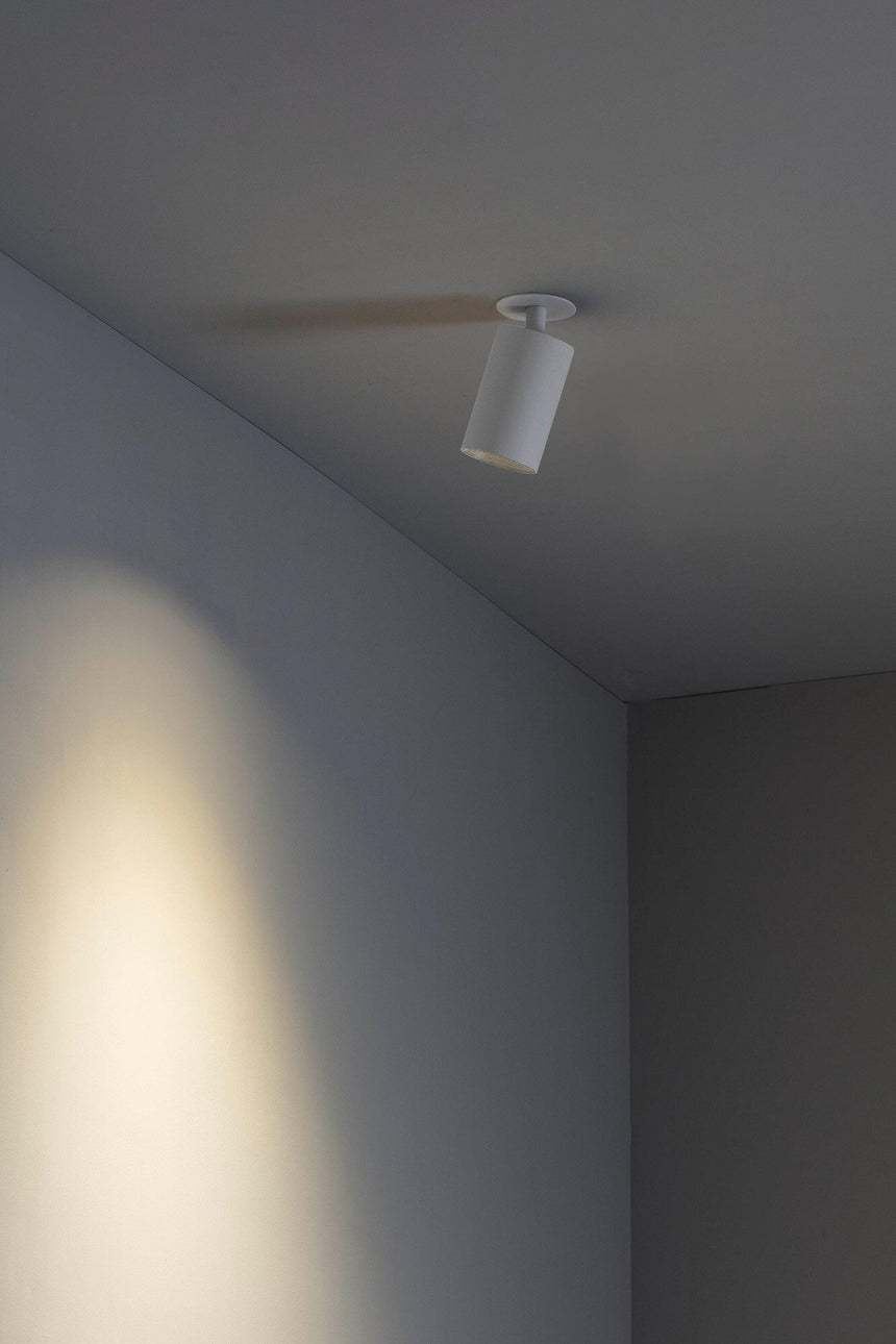 Faro STAN Aplique empotrable blanco interior dorado 43752