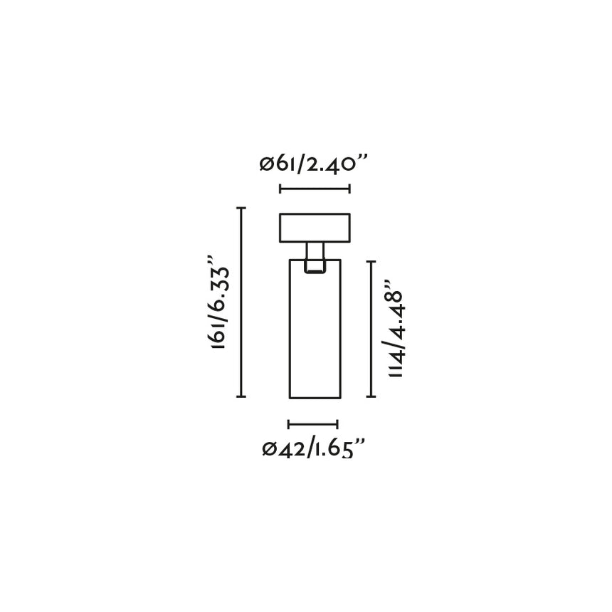 Lámpara de pared aplique Faro Stan GU10 LED negro 43815