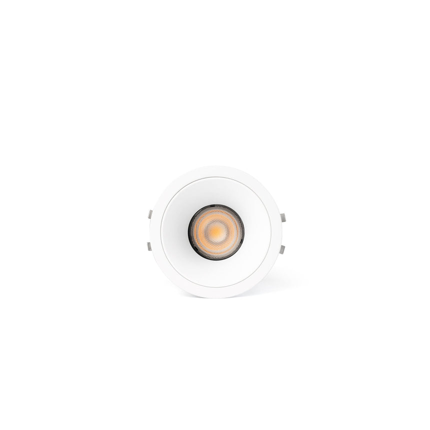 Downlight empotrable de techo Faro Lox LED 2700K IP20 36° Ø6cm blanco — ref. 43880 (1)