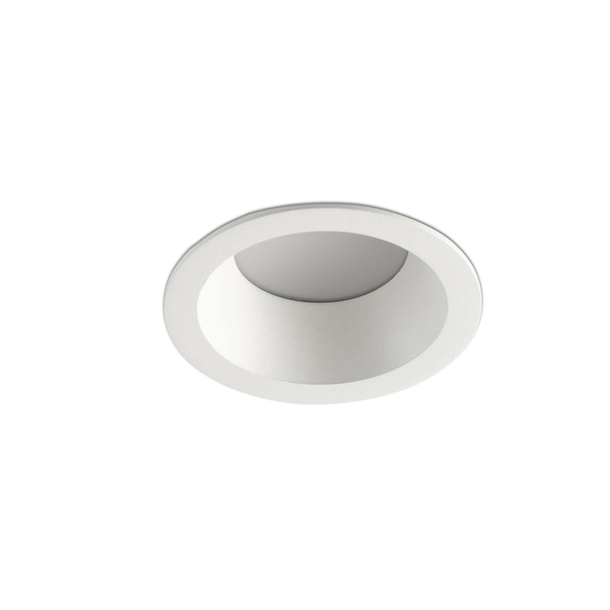 Downlight empotrable de techo Faro Dop LED blanco 3000K IP54 85° 8W 44004