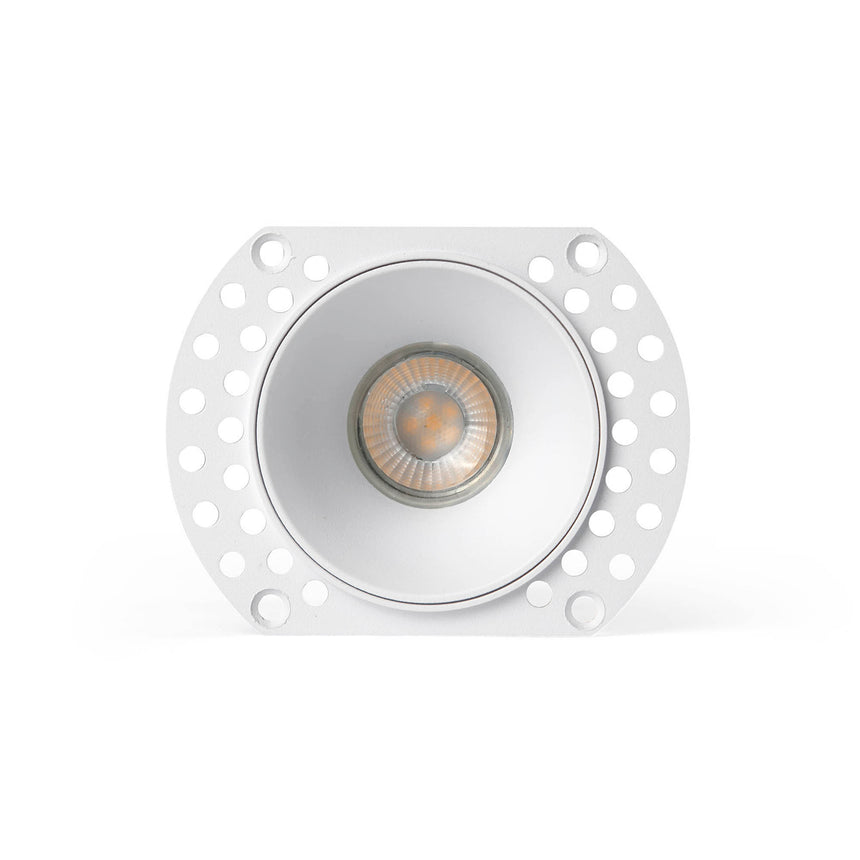 Downlight empotrable de techo Faro Flac GU10 LED blanco 44106