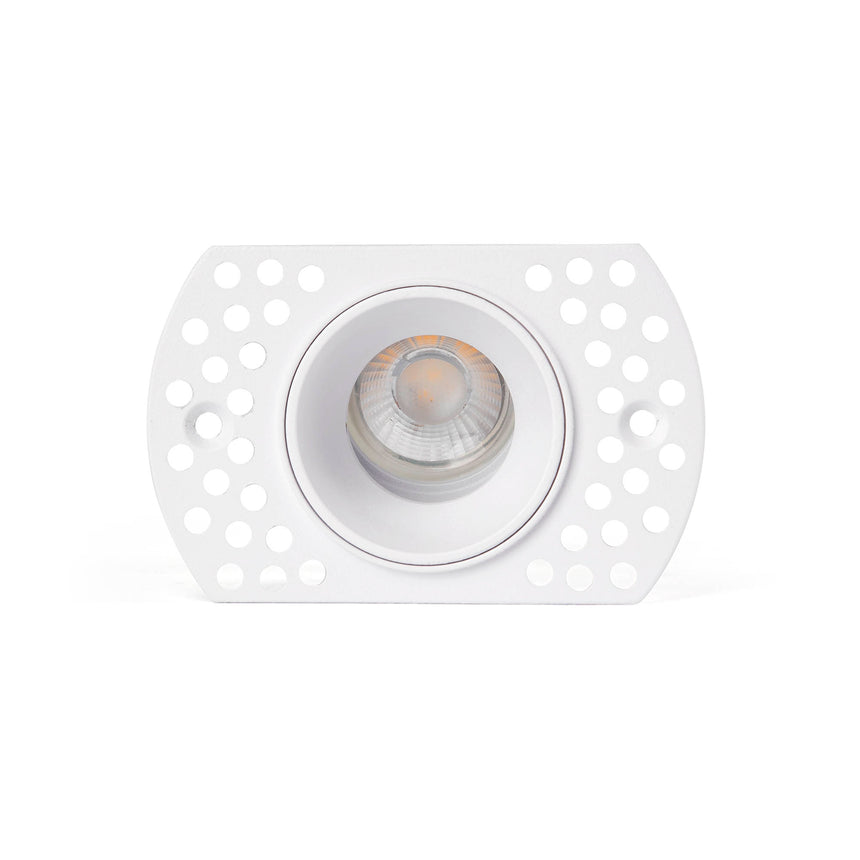 Downlight empotrable de techo Faro Flic GU10 LED blanco IP20 44110