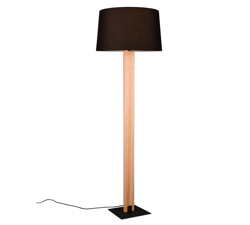 Lámpara de pie Trio Rahul negro mate regulable táctil 150cm 447610232 - vista 4