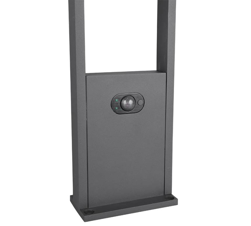 Baliza de exterior Trio Malawi LED antracita solar CCT regulable IP65 101cm 4537