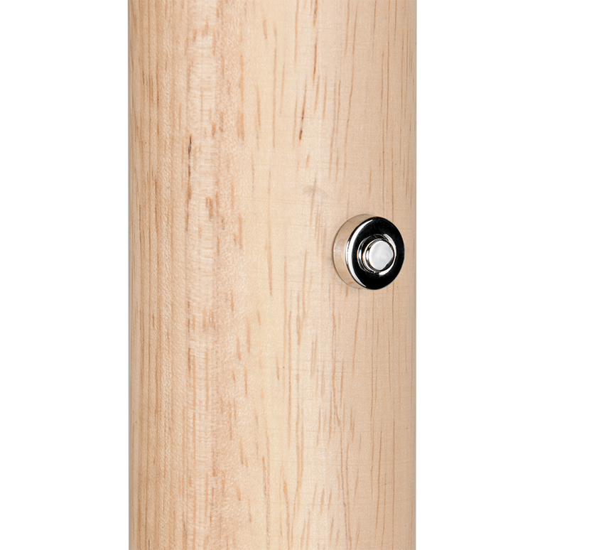 Lámpara de pie Trio Celeste LED negro mate 3000K táctil 160cm 454910132 - vista 3