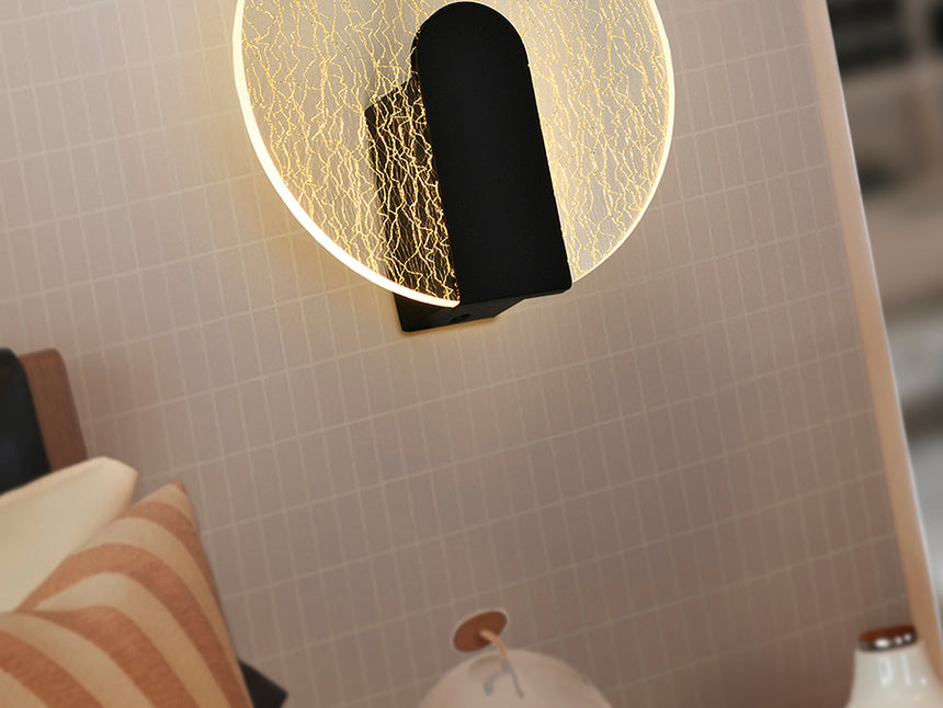 Lámpara aplique de pared Schuller Auris LED negro 3000K Ø19cm 459381 - imagen 4