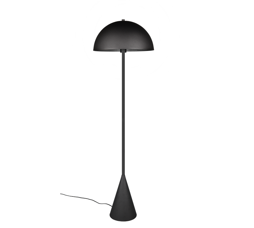 Lámpara de pie Trio Alfie negro mate 130cm 465000132 - vista 2