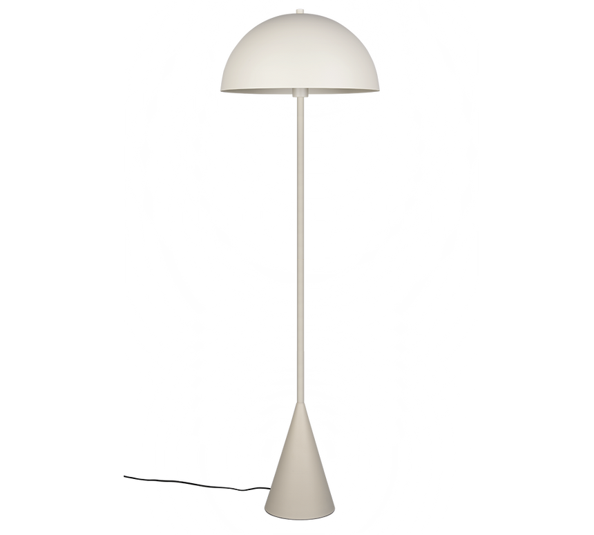 Lámpara de pie Trio Alfie gris cálido 130cm 465000176 - vista 2