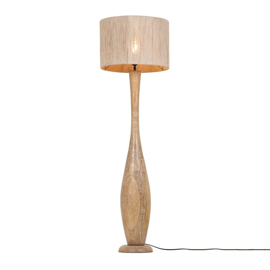 Trio Toba Wooden Floor Lamp 467200130