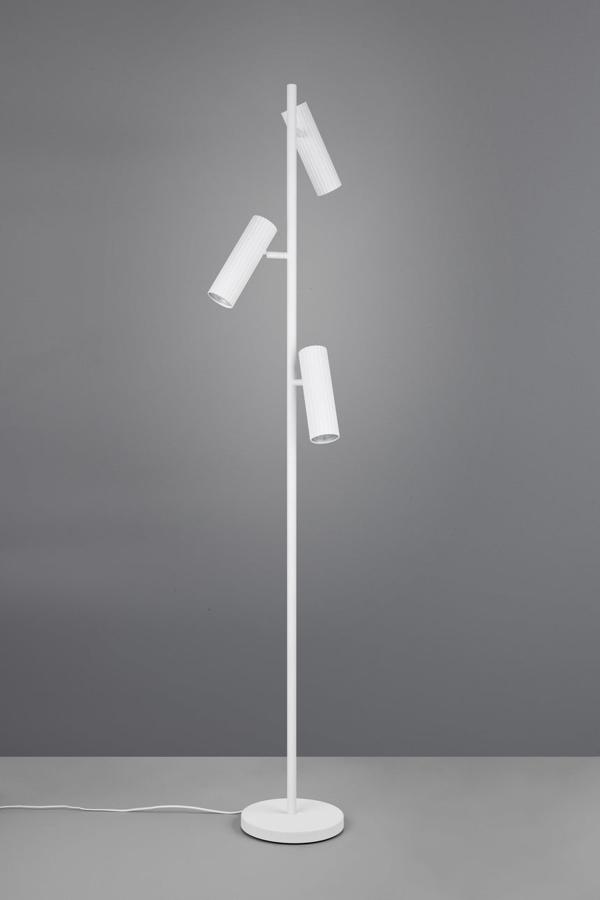 Lámpara de pie Soka Trio GU10 Ø37cm blanco mate — ref. 467700331 (2)