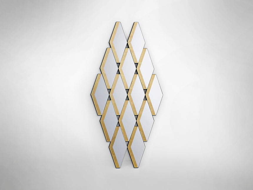 Espejo Schuller Romulo pan de oro y negro 60x120cm 473990 - imagen 4
