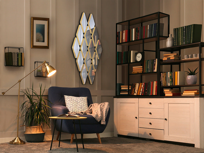 Schuller Romulo Espejo pan de oro 473990