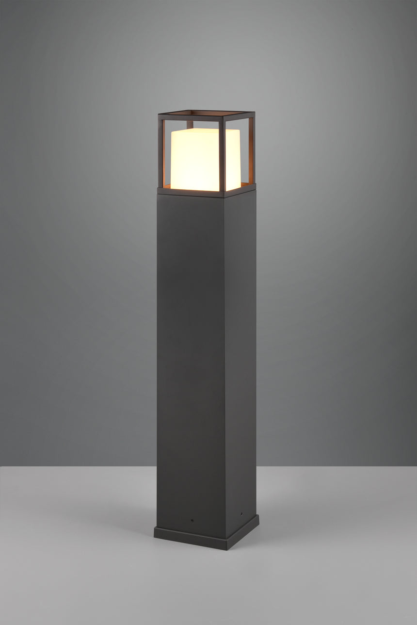 Baliza de exterior Trio Witham LED antracita regulable IP54 80cm 477860142