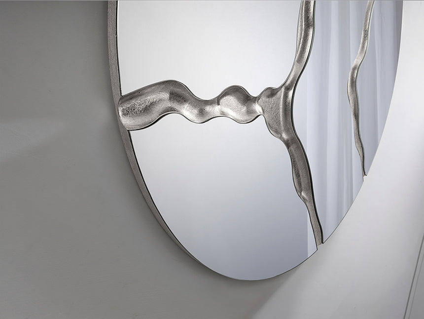 Espejo Schuller Surcos pan de plata Ø100cm 487029 - imagen 5