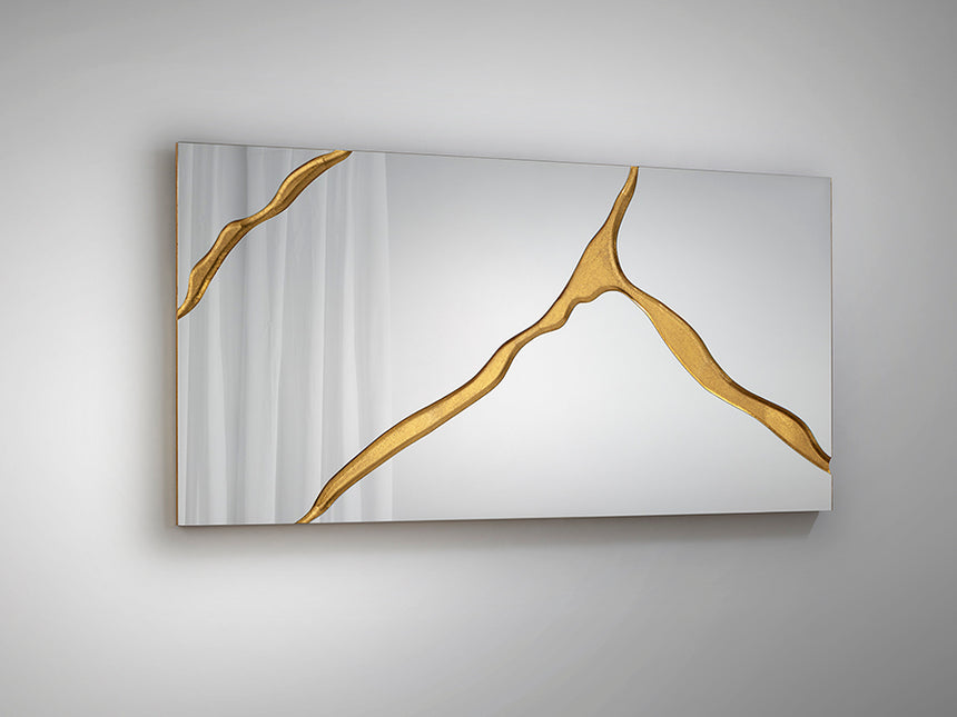 Espejo Schuller Surcos pan de oro 80x180cm 487474 - imagen 4