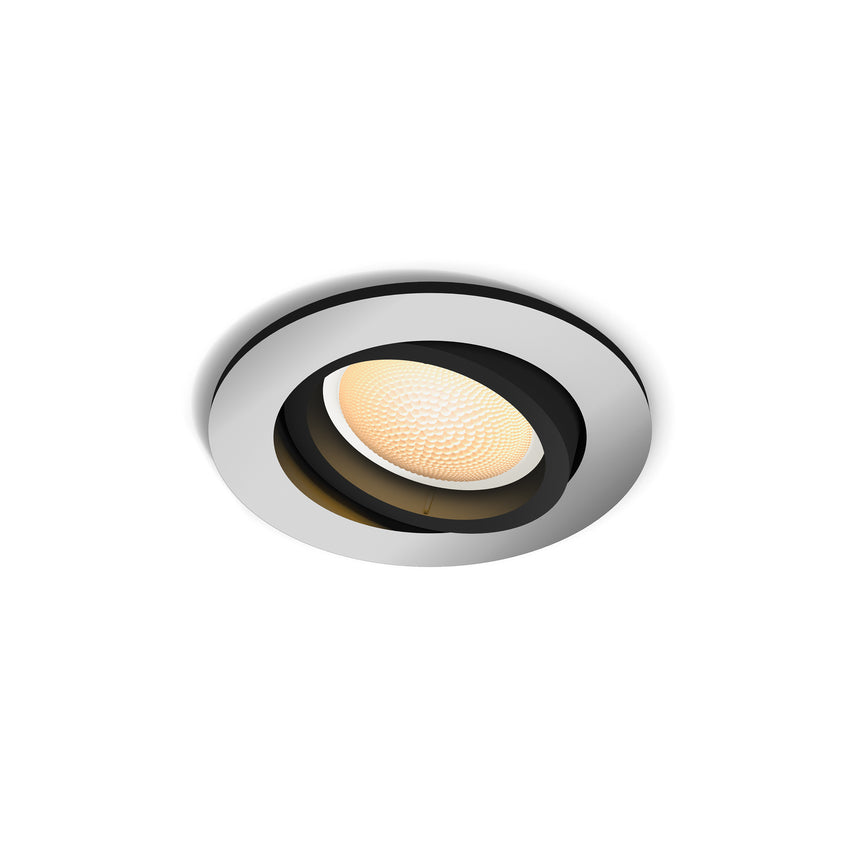 Philips Hue Empotrable Milliskin plata White Ambiance 4,2W 400lm 8720169319752 - vista alternativa