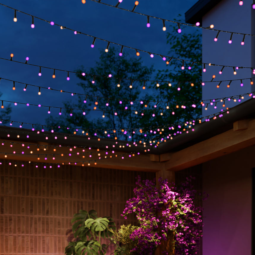 Philips Hue White and Color Ambiance Guirnalda festavia negro RGBW 28W IP54 120lm 8720169246867 - vista alternativa