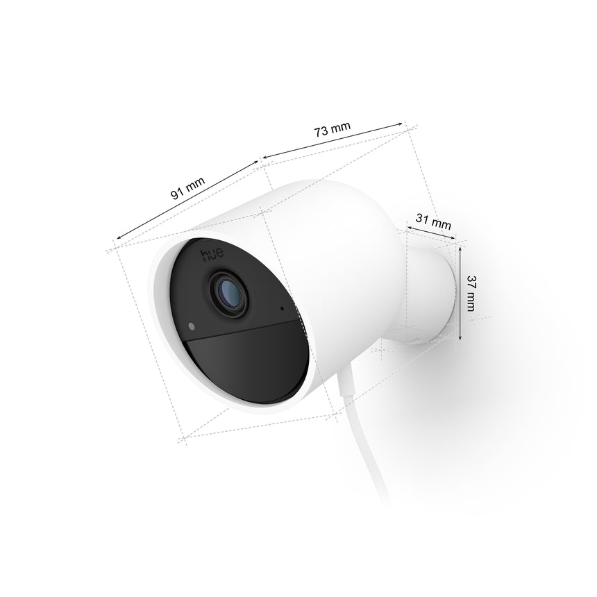 Philips Hue Security Cámara inteligente Secure blanco IP65 8721103045140 - imagen 6