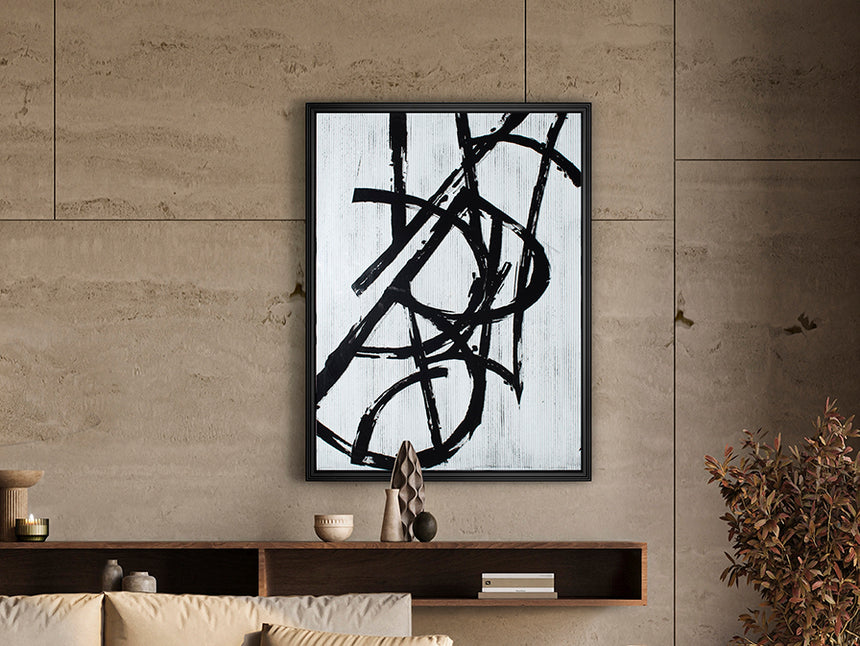 Schuller Graphos blanco Cuadro 75x100 500821