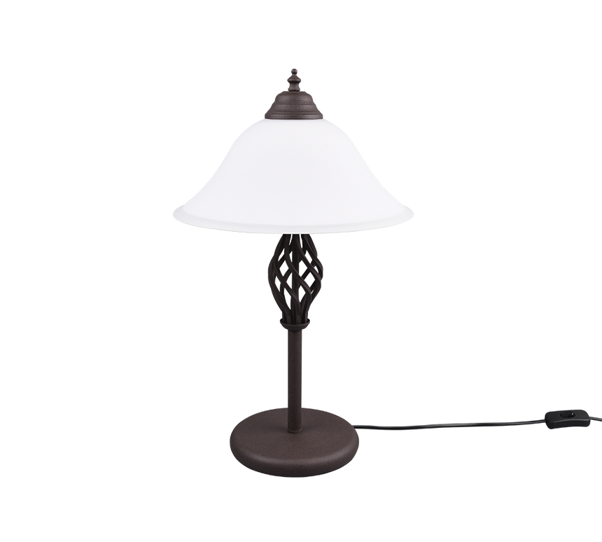 Lámpara de sobremesa Trio Rustica LED rusty 3000K 50cm 501000224