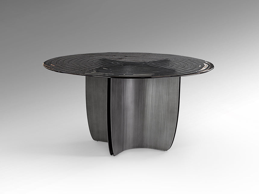 Mesa de comedor Schuller Night gris 75cm 503846