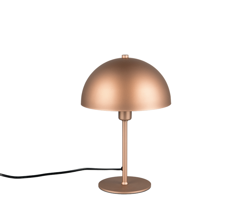 Lámpara de sobremesa Trio Nola marrón café 30,5cm 506200165 - vista 3