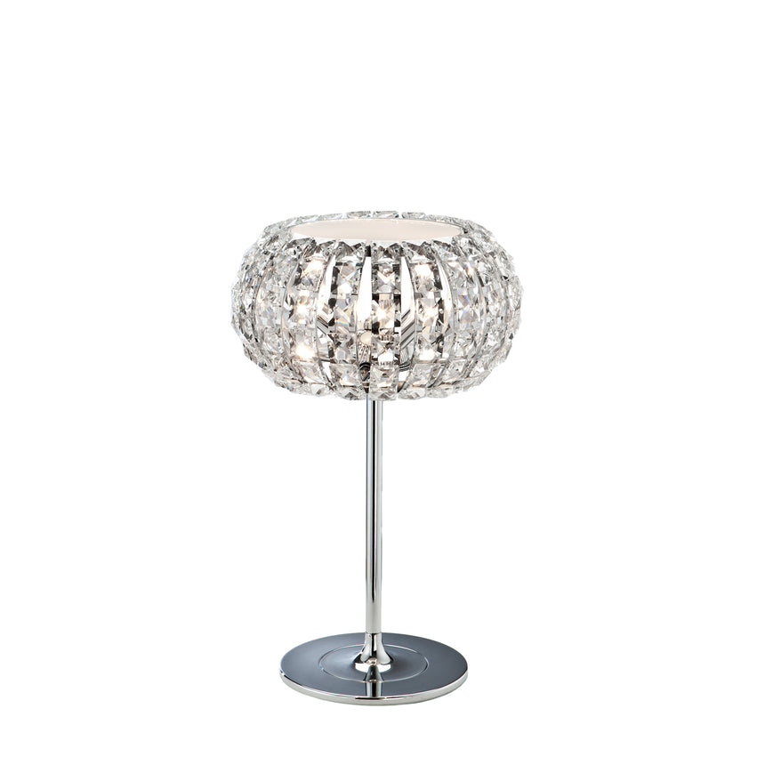 Schuller Diamond Lámparas de sobremesa cromado y transparente 508424