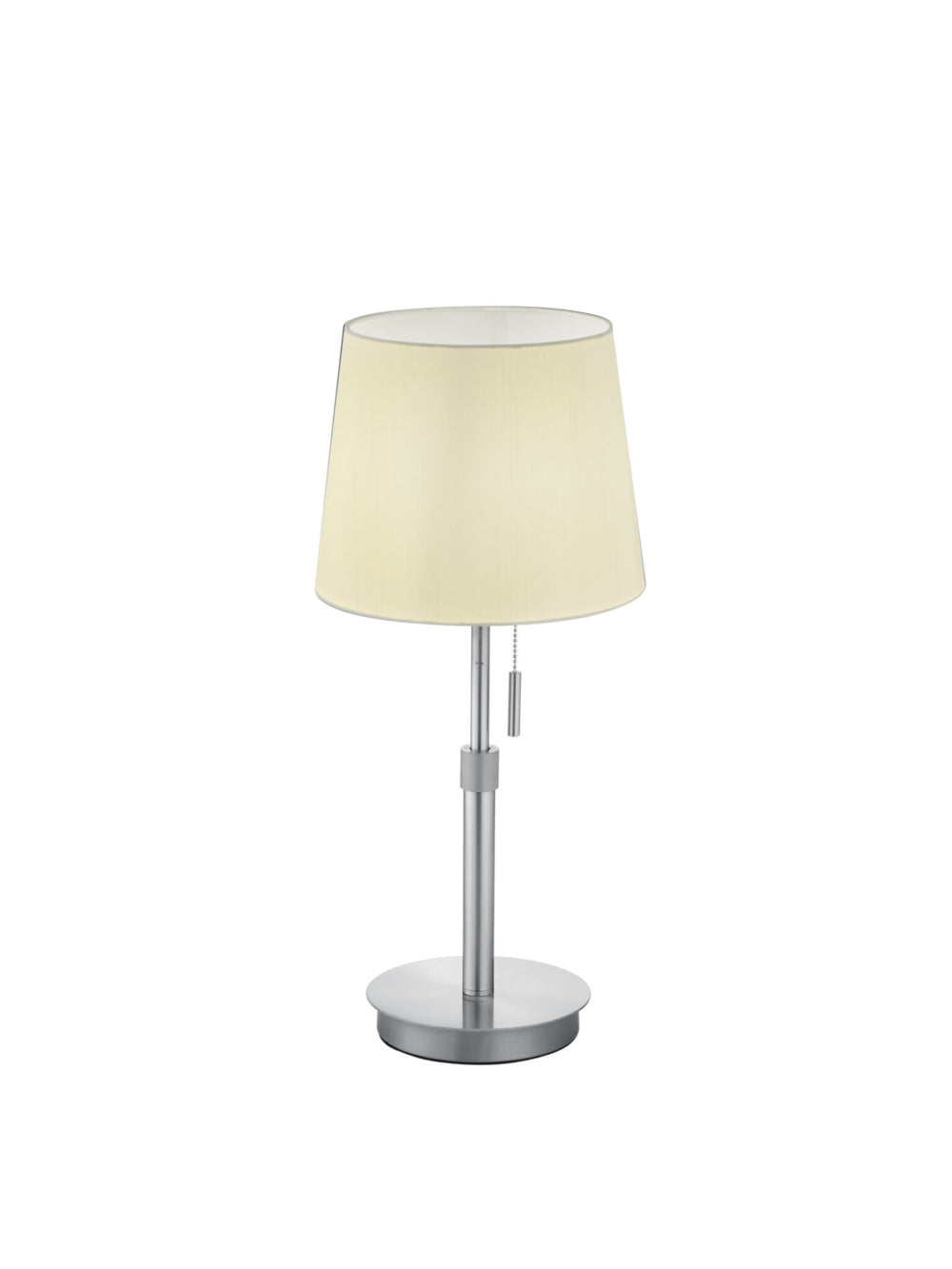 Trio Lyon Matte nickel metal table lamp 509100107
