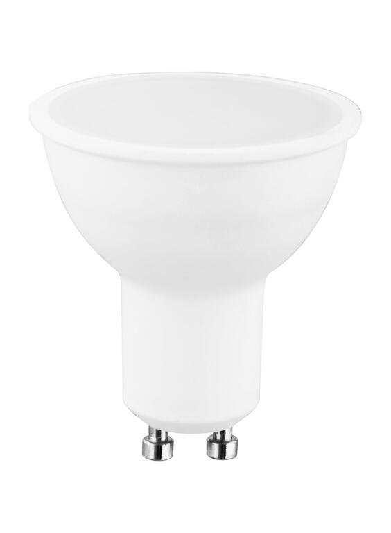 Bombilla LED MDC GU10 blanco mate 3000K 8W 511360803