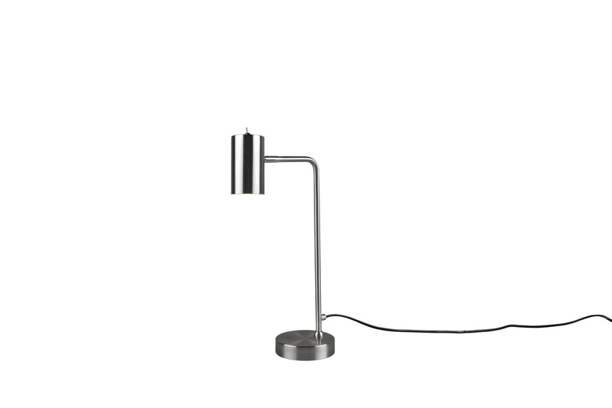 Lámpara de sobremesa Trio Marley níquel mate 45cm 512400107