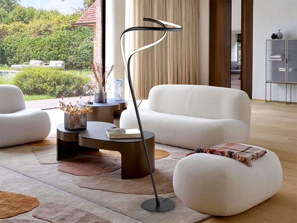 Schuller Danza Dimmable LED Floor Lamp Black 513481