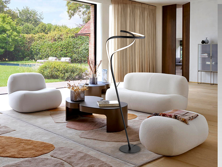 Schuller Danza Dimmable LED Floor Lamp Black 513481