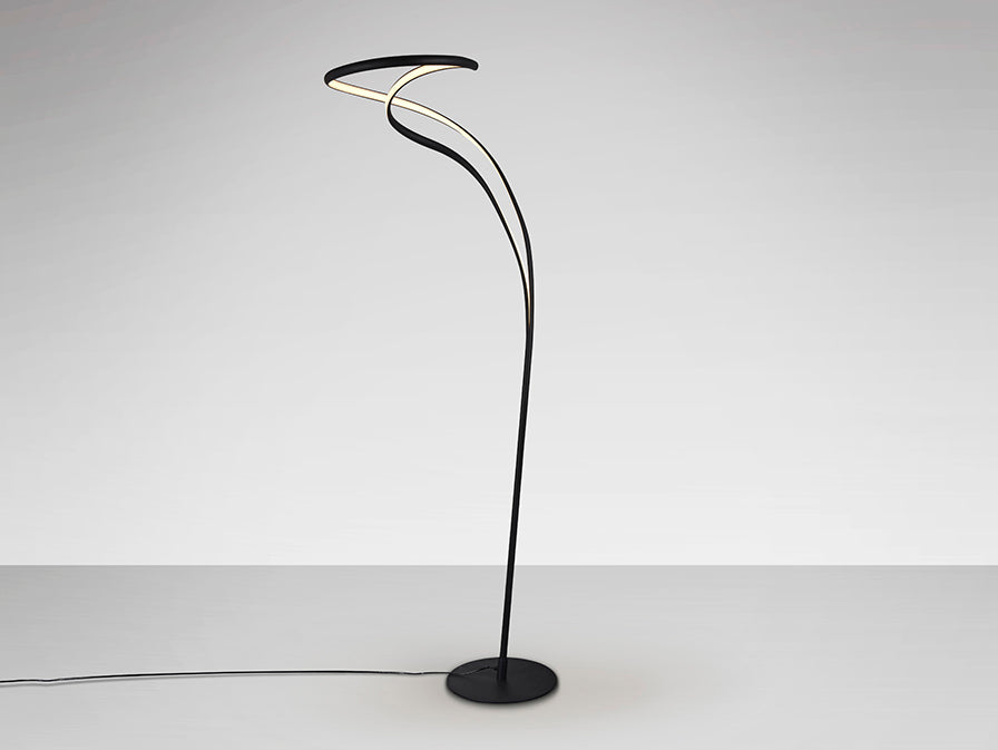 Schuller Danza Dimmable LED Floor Lamp Black 513481