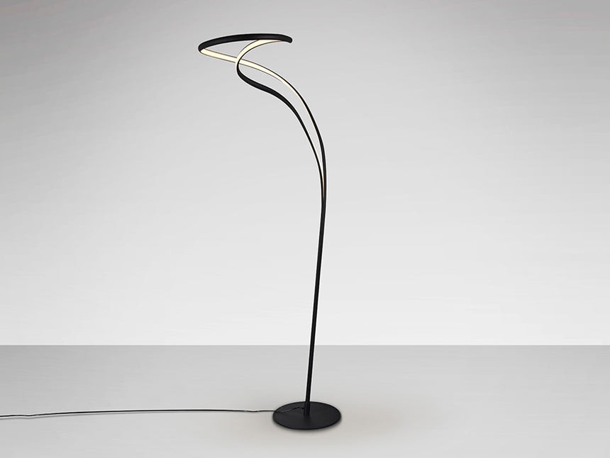 Schuller Danza Dimmable LED Floor Lamp Black 513481