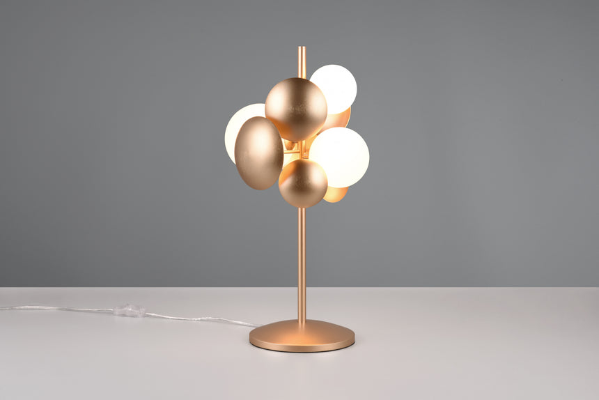 Lámpara de sobremesa Trio Bubble LED gold-colored 3000K 50cm 517400379