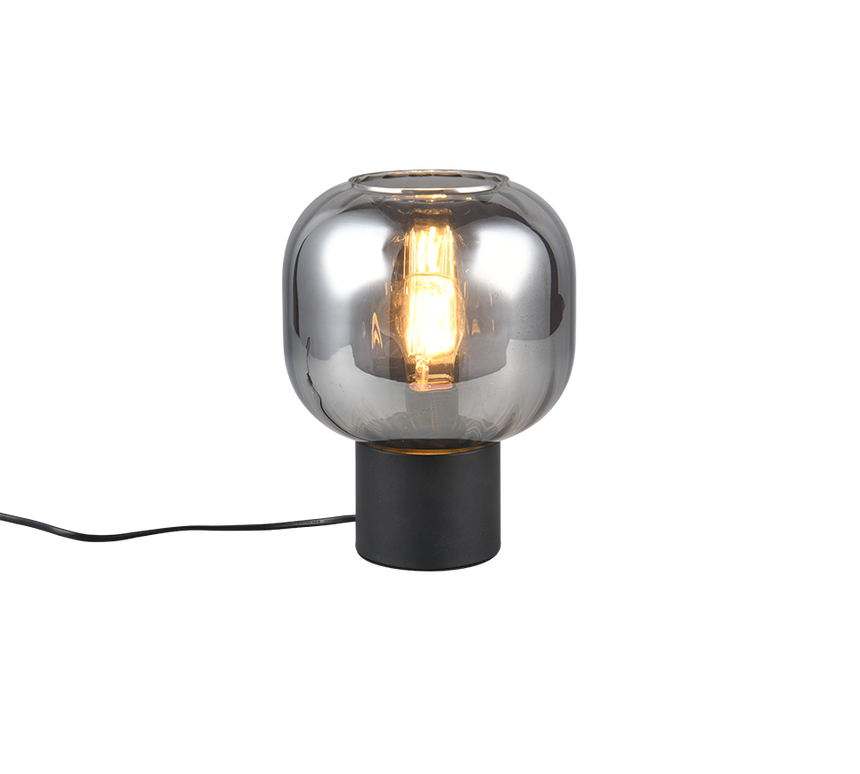 Lámpara de sobremesa Trio Diva negro mate 519800132