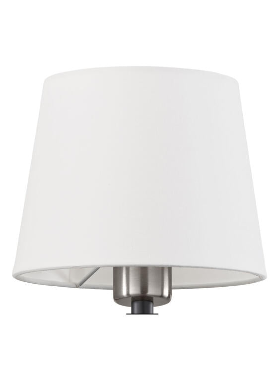Pantalla textil MDC Roomer blanca Ø18cm 519960001