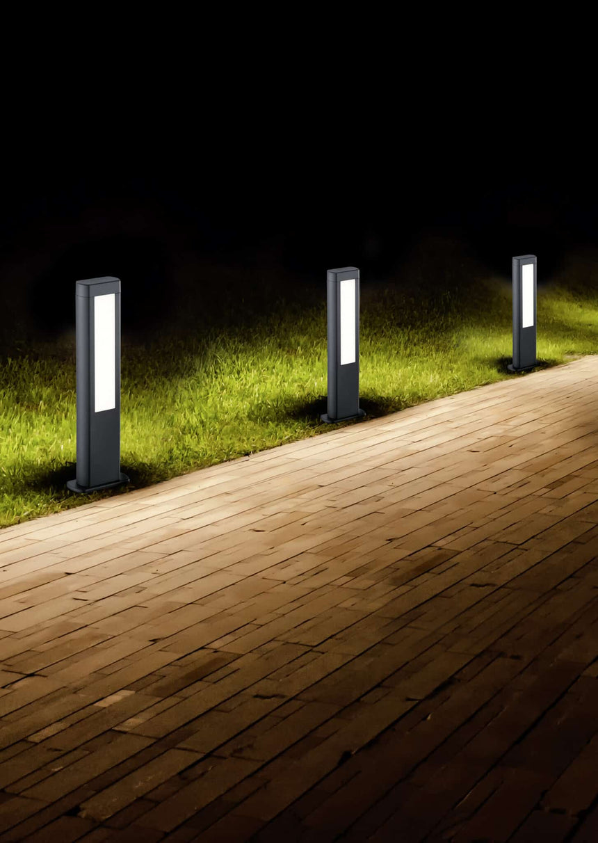 Trio Rhine Anthracite Aluminum LED Beacon 521660242