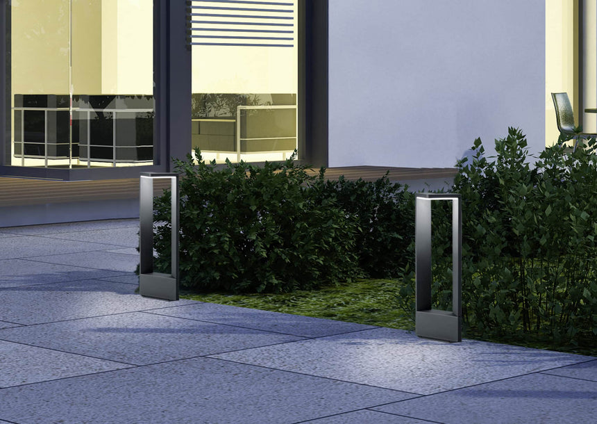 Trio Ganges Anthracite Aluminum LED Beacon 521760142