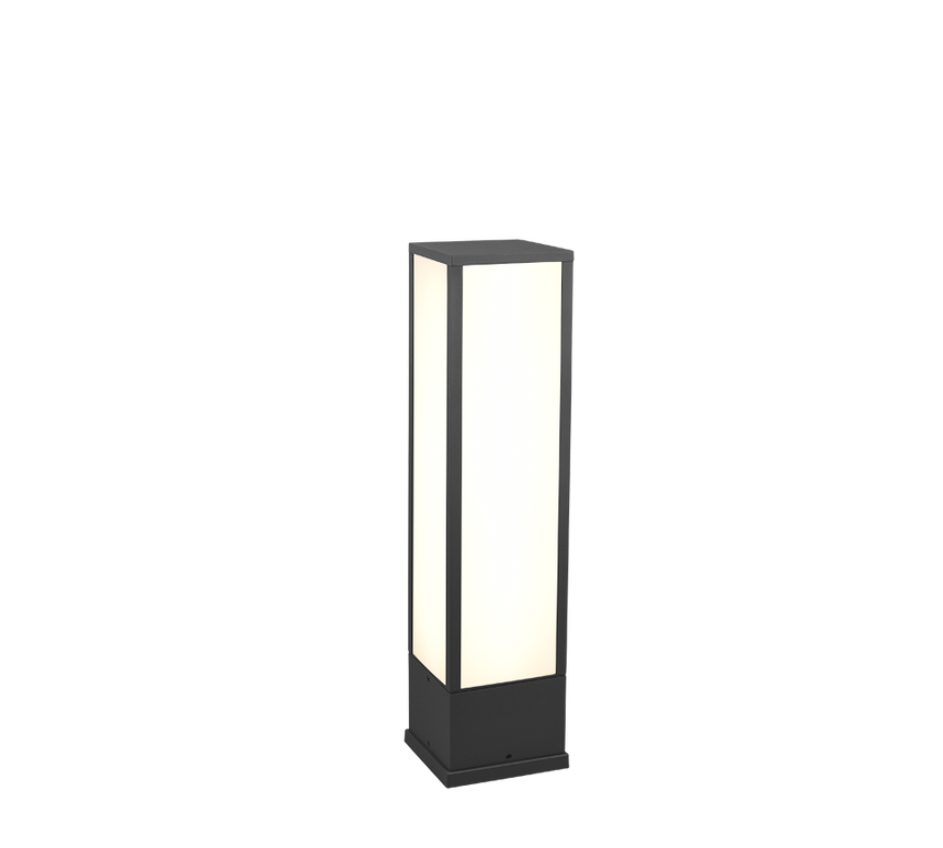 Baliza de exterior Trio Fuerte LED antracita 3000K IP54 60cm 5
