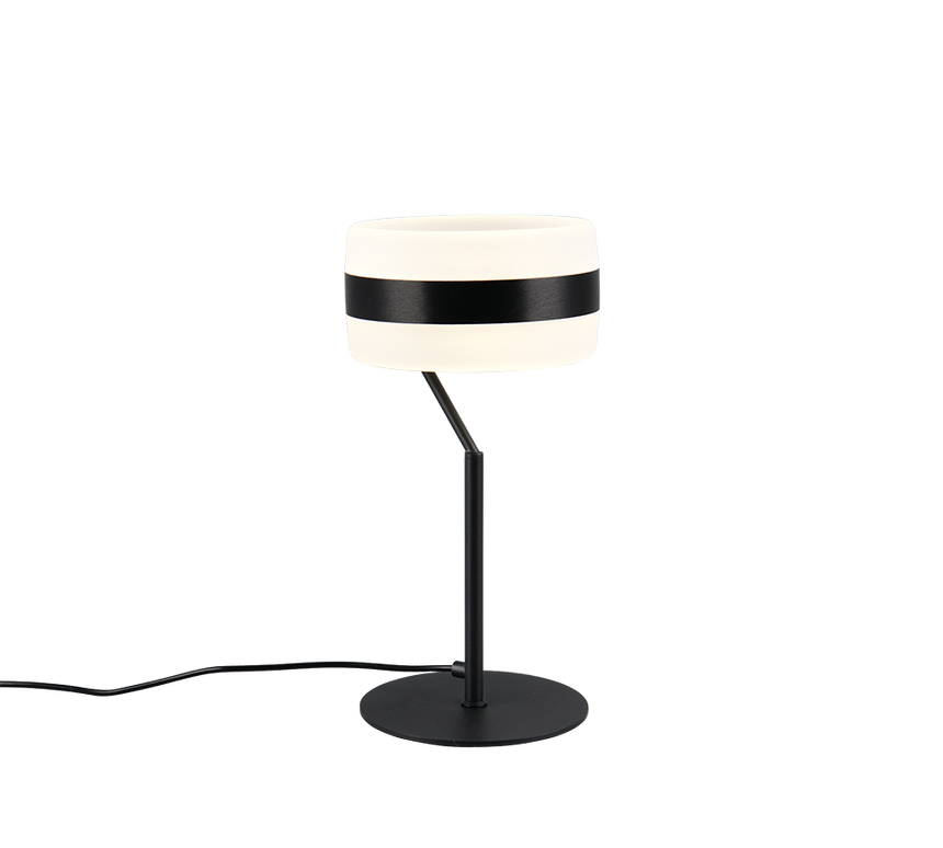 Lámpara de sobremesa Trio Dios LED negro mate 531410132
