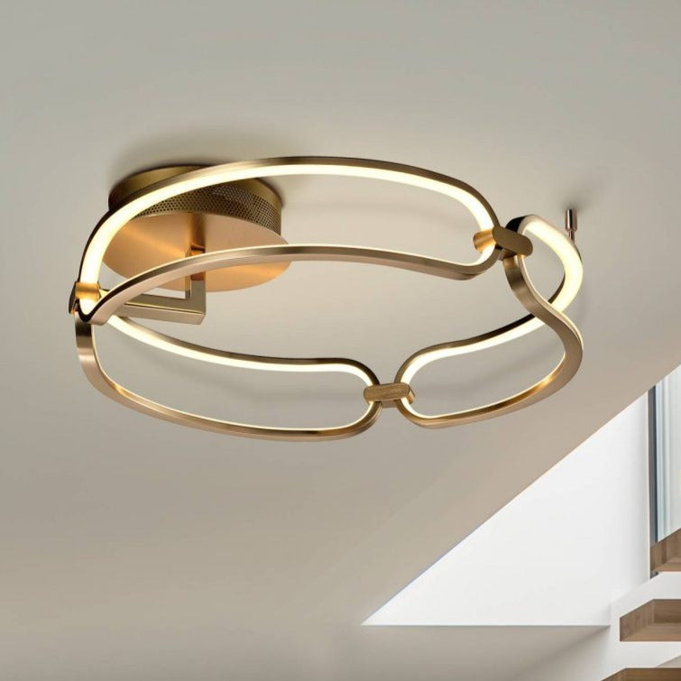 Schuller Colette 786430 PLAFON LEDCOLETTE Ø47 DORADA