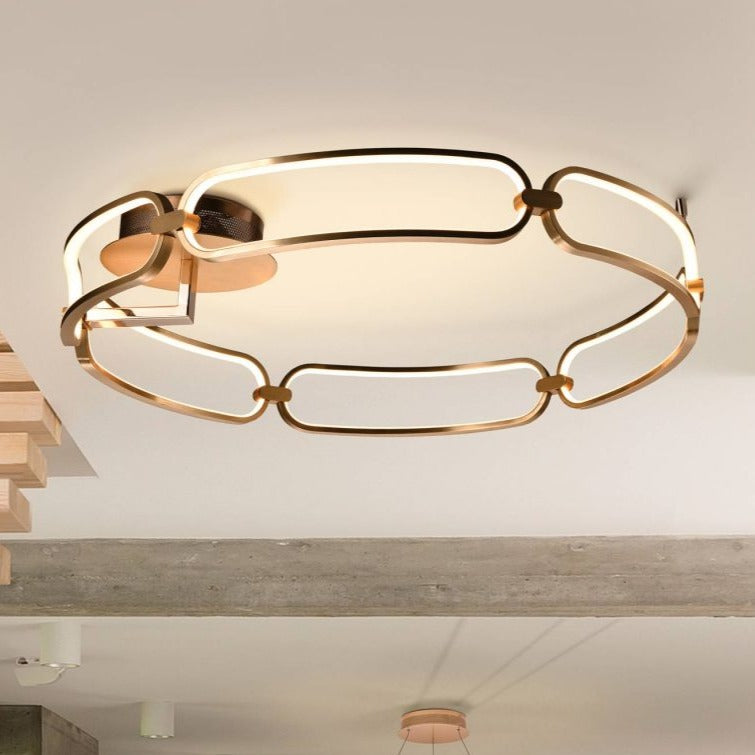 Schuller Colette 786508 PLAFON LEDCOLETTE Ø80 DORADA