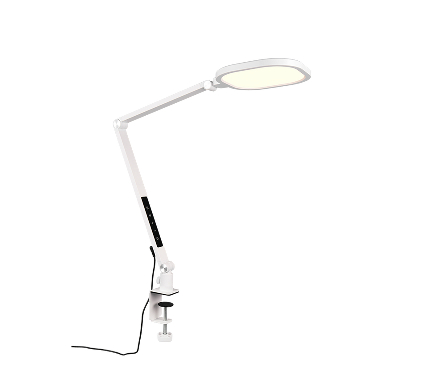Plafón de techo Trio Servo LED blanco mate 18cm 535810131