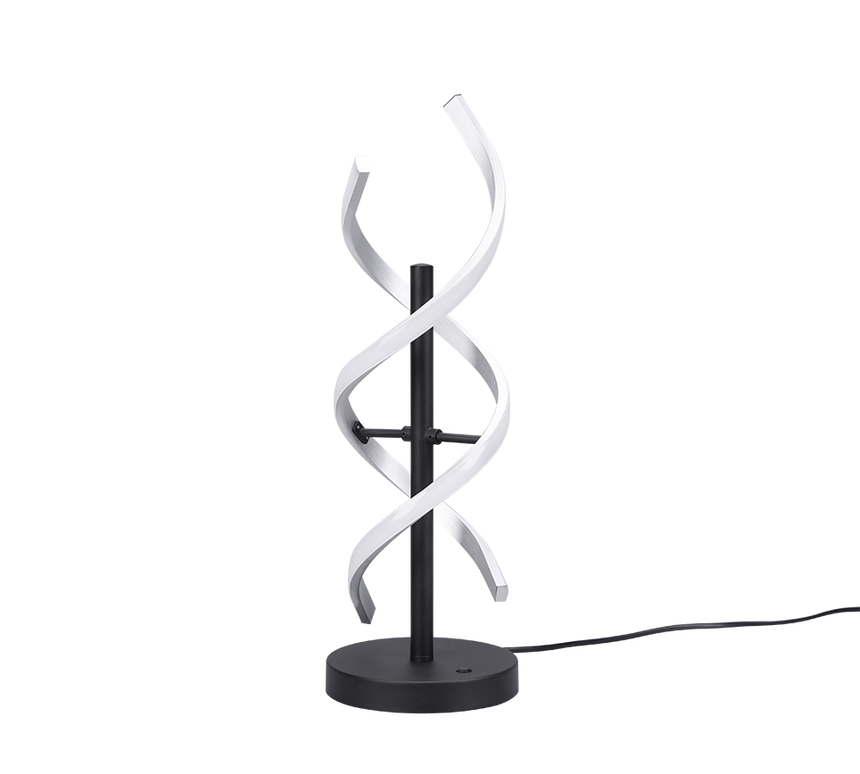 Lámpara de sobremesa Trio Sequence LED brushed aluminium 48,5cm 541810205