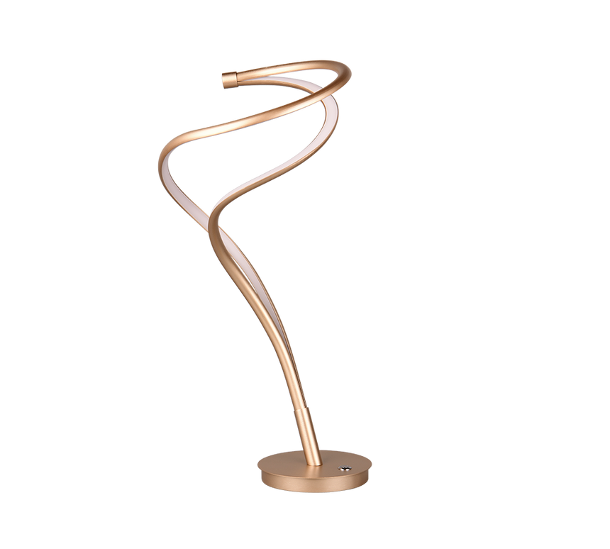 Lámpara de sobremesa Trio Nala LED dorado 56cm 544310179 - vista 4