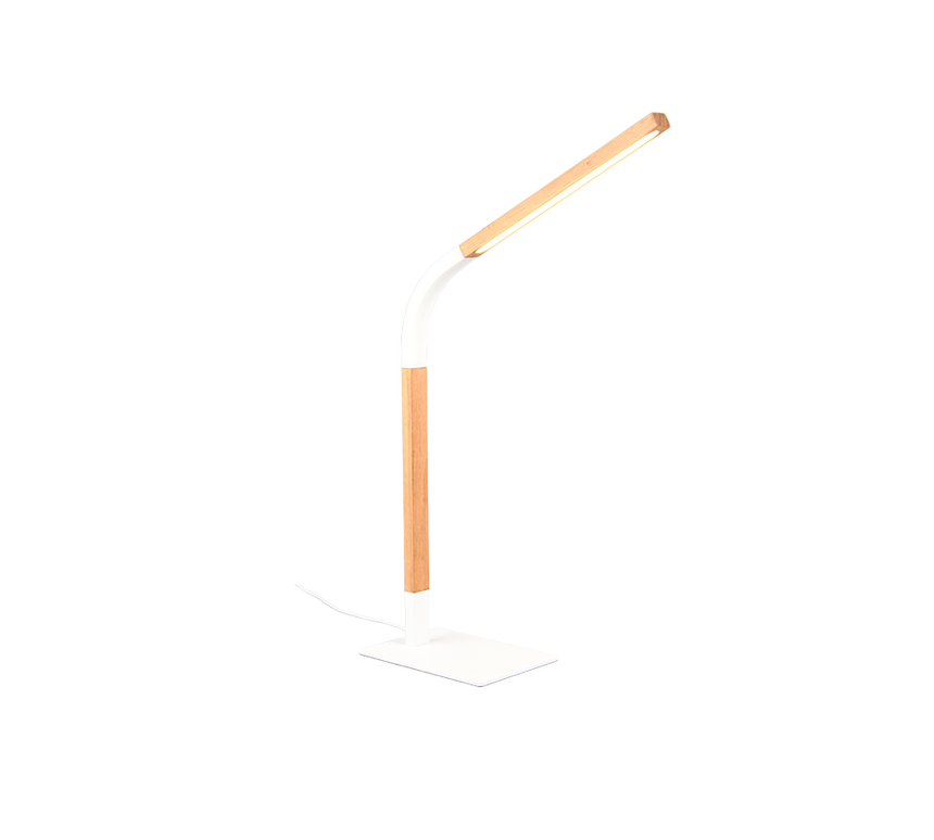 Flexo de sobremesa Trio Norris LED blanco mate táctil 3000K 545210131
