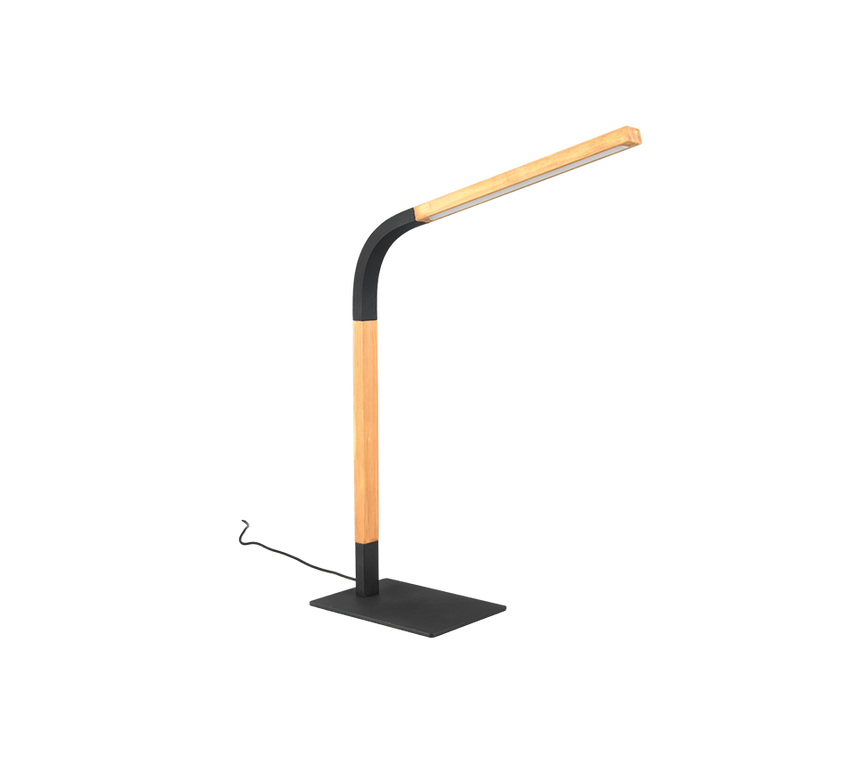 Flexo de sobremesa Trio Norris LED negro mate táctil 3000K 545210132