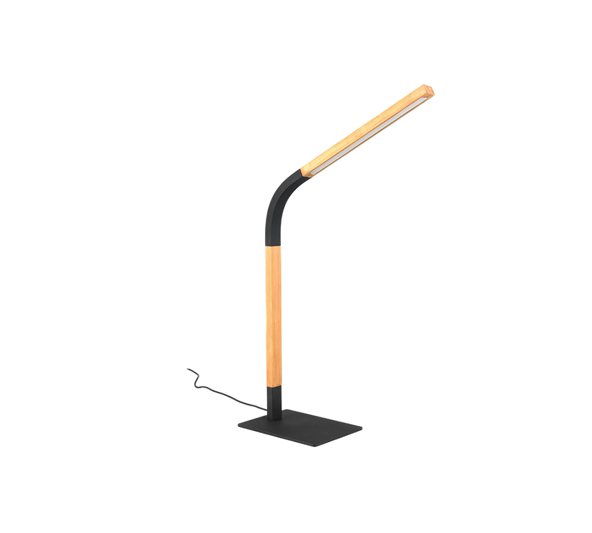 Flexo de sobremesa Trio Norris LED negro mate táctil 3000K 545210132
